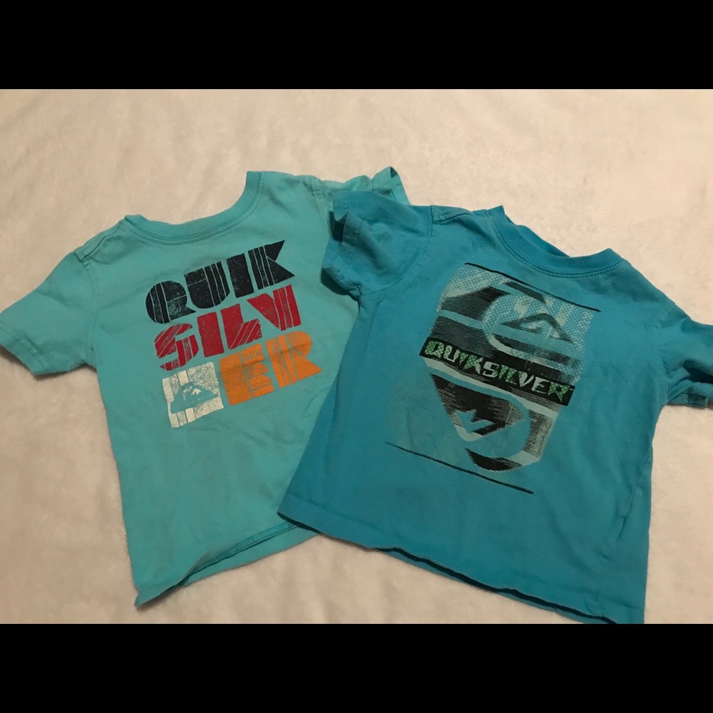 2 Quiksilver T-shirt’s